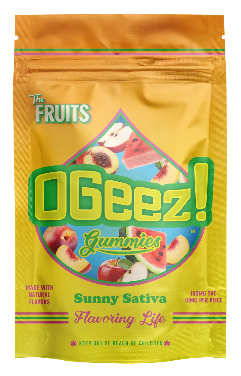 OGeez! - The Fruits Gummies - Sunny Sativa (S) (100mg)