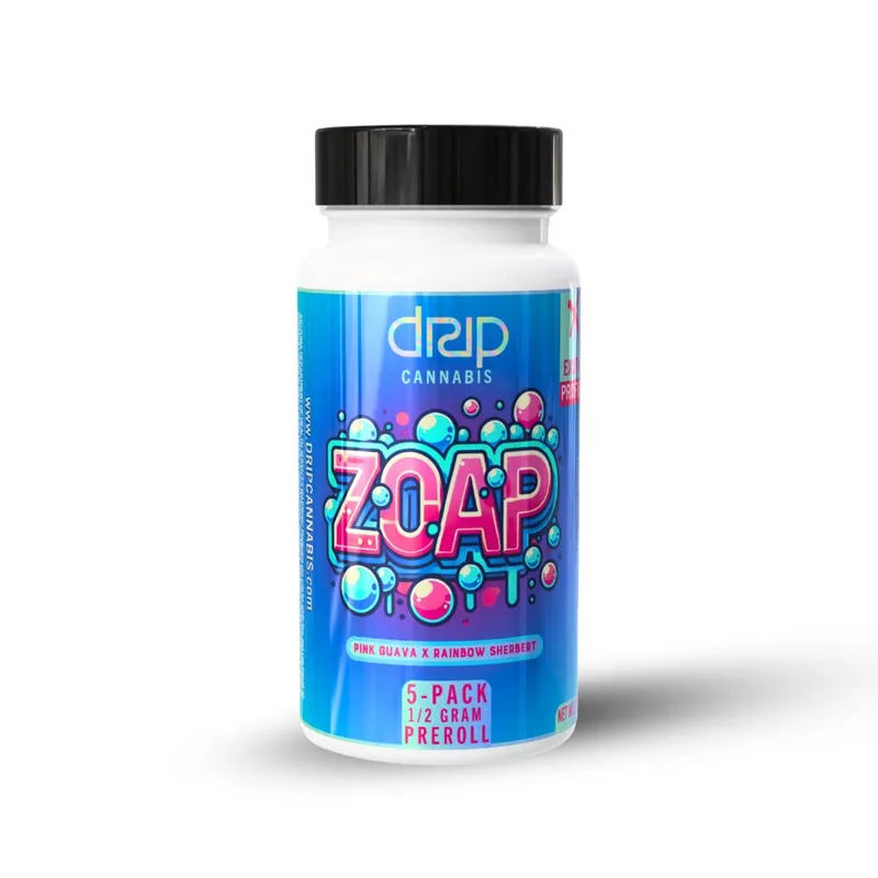 Drip 2.5g Prerolls 5pk - Zoap