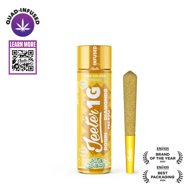 Jeeter 1g Infused Pre-Roll - Pina Colada