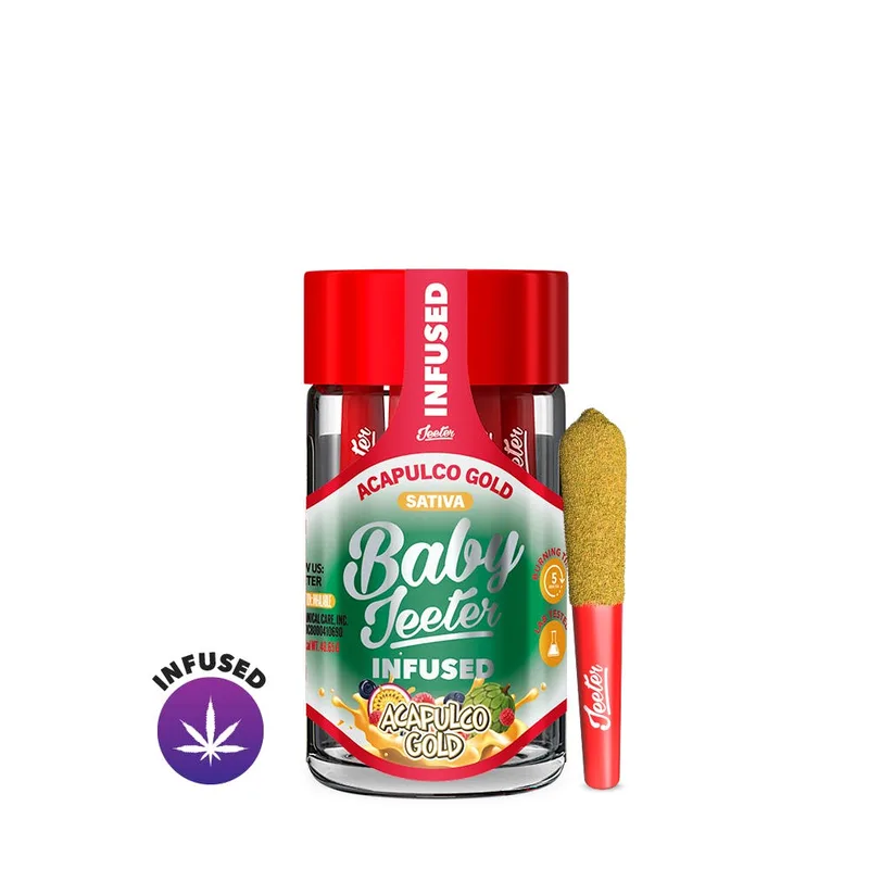 Acapulco Gold Baby Jeeter Infused Pre-Roll 5-pack | 2.5g