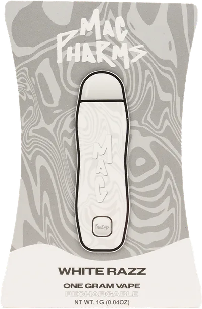 Mac Pharms Disposable 1g - White Razz