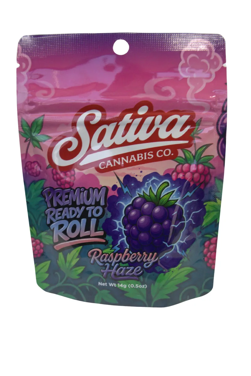 Sativa Cannabis Co 14g Ready To Roll Premium Shake - Raspberry Haze