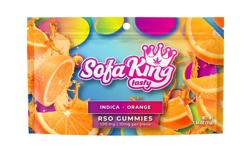 Sofa King - Gummies - Orange (I) (100mg)