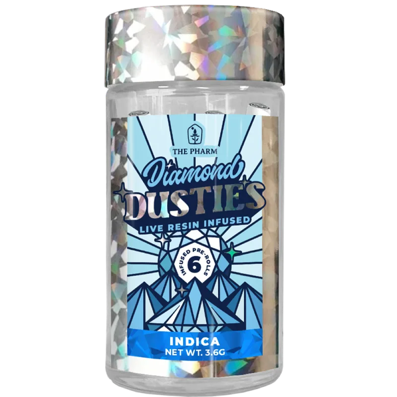 Dusties - Diamond Infused Prerolls 6pk - Sapphire (I) (3.6g)