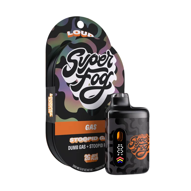 Mfused Super Fog 2g Loud Jefe XL Plus AIO Live Resin HTE - Stoopid Gas