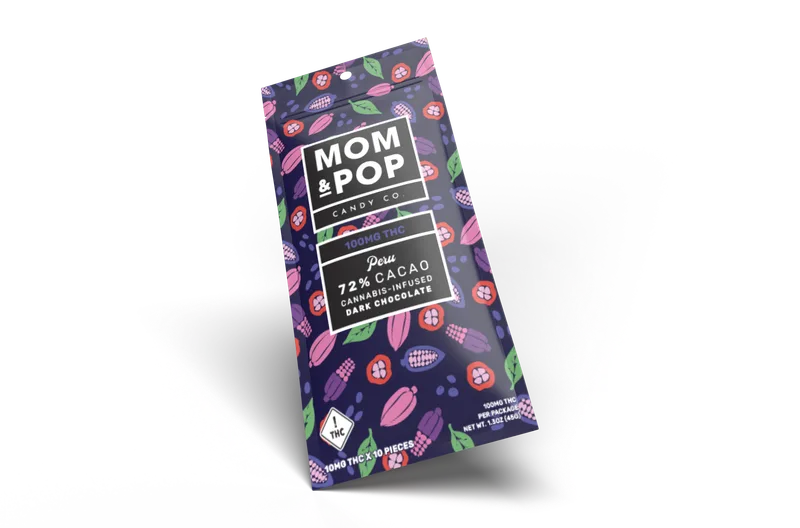 Mom & Pop - Dark Chocolate Bar (H) (1000mg)