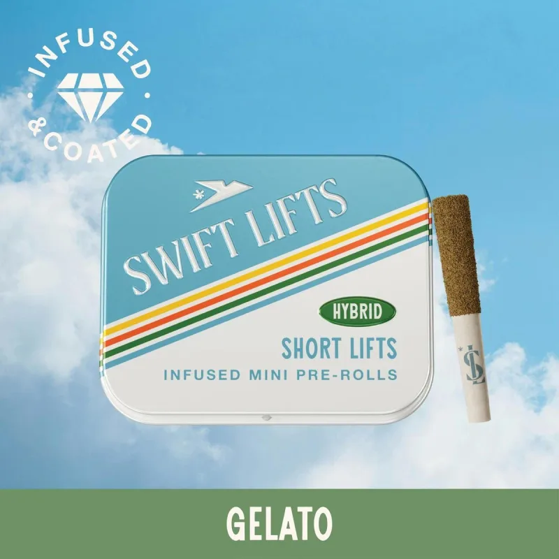 Gelato Short Lifts Infused Preroll 5 Pack
