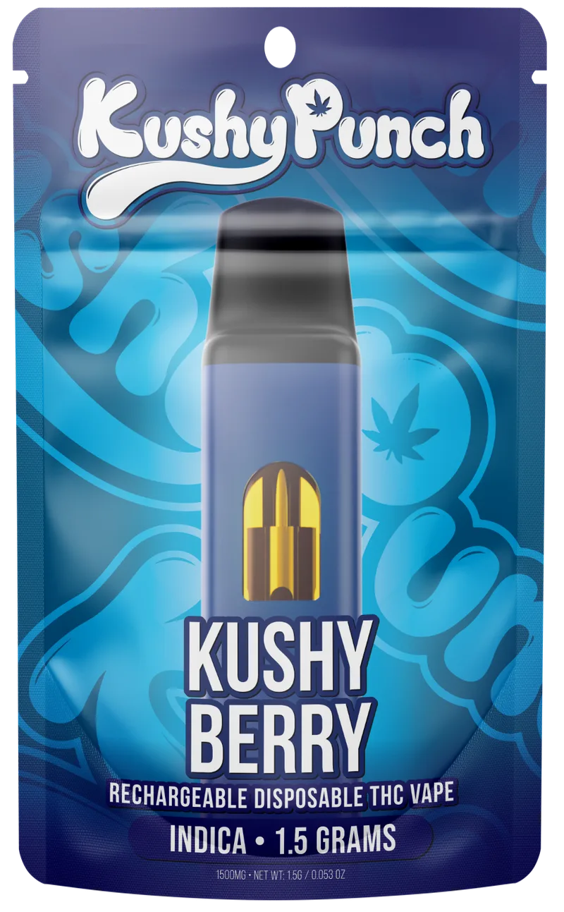 Kushy Punch - Disposable Distillate - Kushy Berry (H) (1.5g)