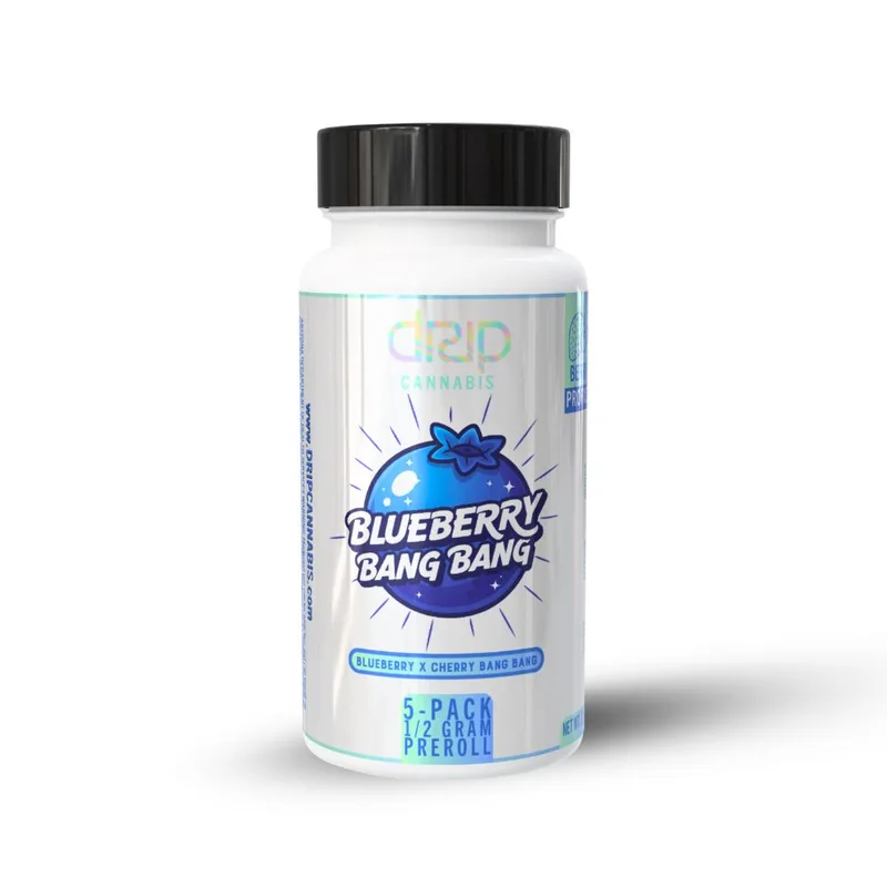 Drip - Prerolls 5pk - Blueberry Bang Bang (I) (2.5g)