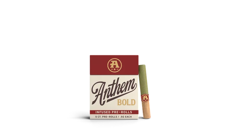 Anthem Infused Pre-Roll 2.5g (5pk) (Wooden Tip) - Lemon Cherry Gelato