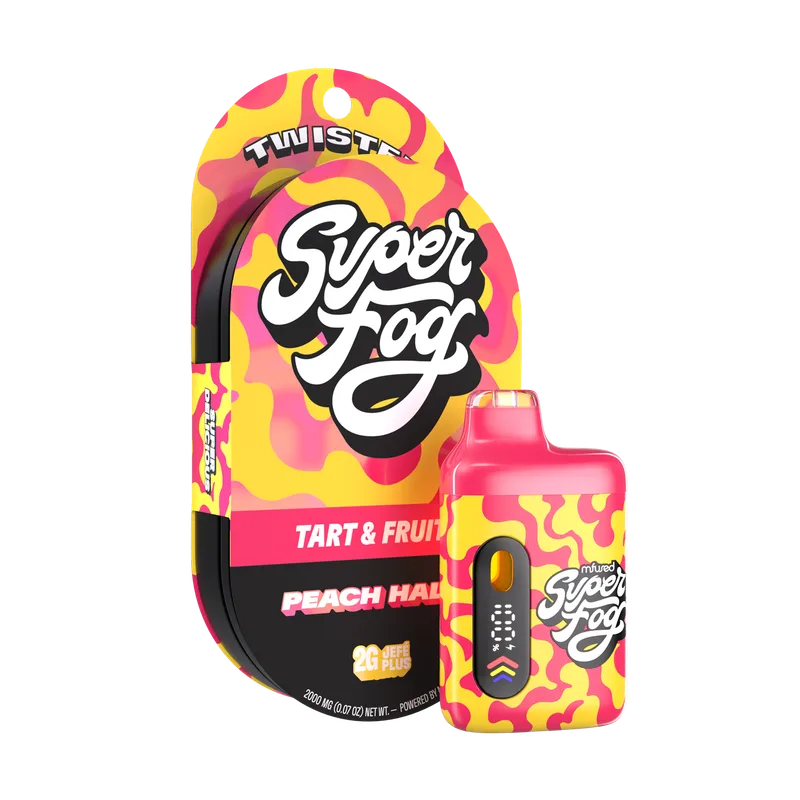 Mfused Super Fog 2g Twisted Jefe XL Plus AIO Liquid Diamonds - Swirly Temple