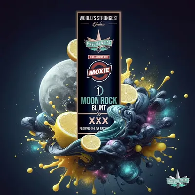 Xxx Live Resin Infused Moon Rock Blunt