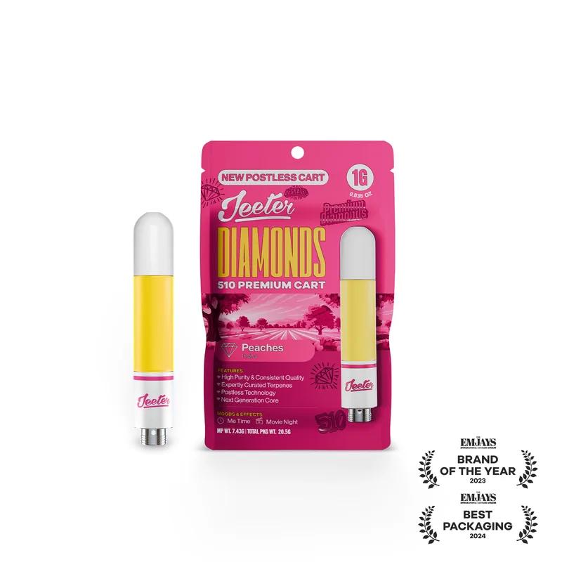 Jeeter - Postless Cartridge Liquid Diamonds - Peaches (I) (1.0g)