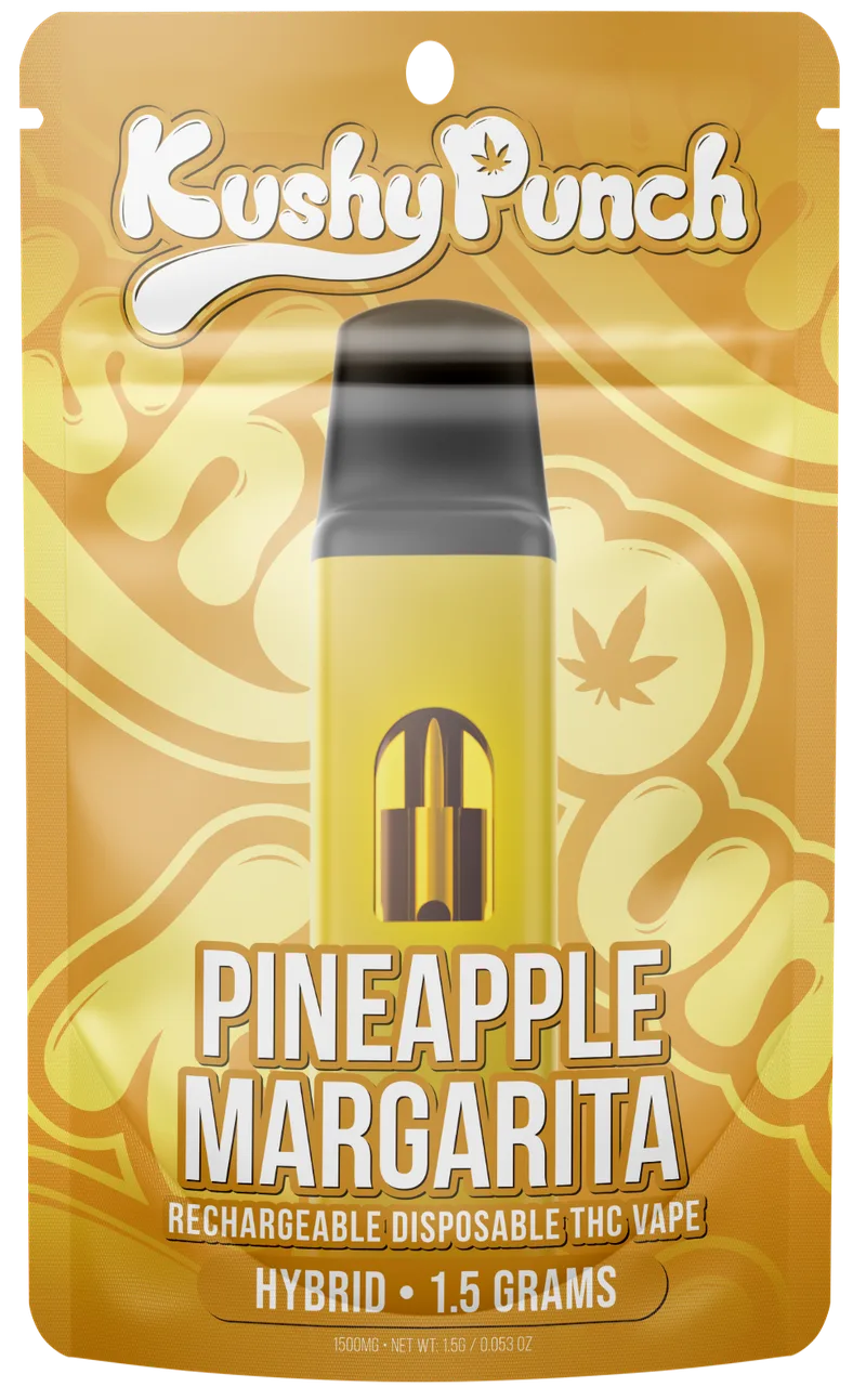 Kushy Punch 1.5g Distillate Disposable - Pineapple Margarita