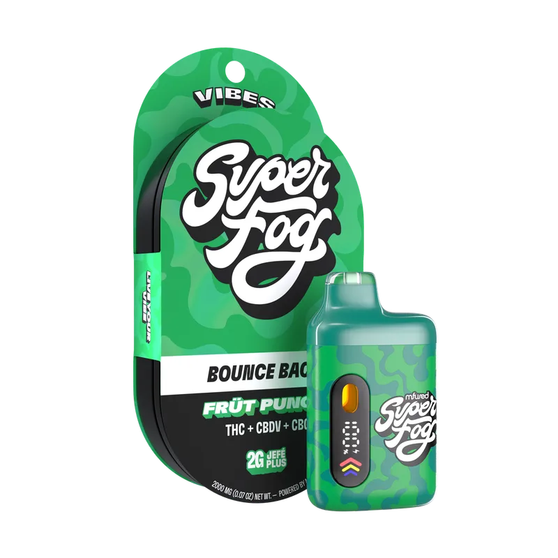 Mfused Super Fog - Vibes Jefe Plus - AIO Liquid Diamonds - Bounce Back Frut Punch (S) (2.0g)