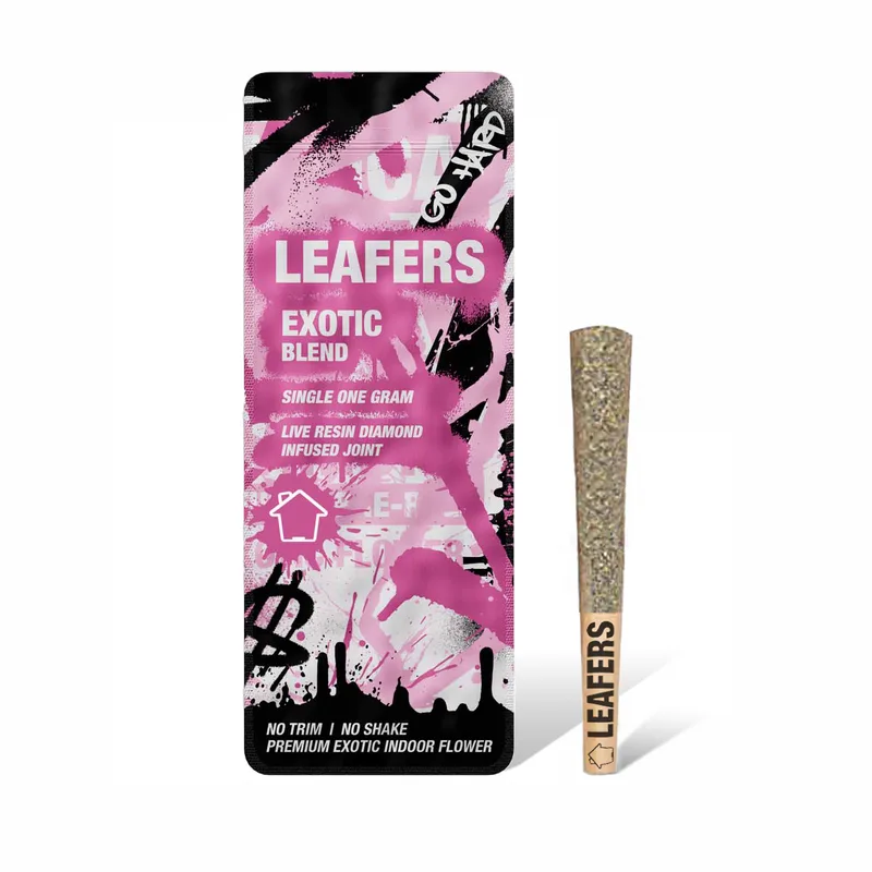 Leafers LR Diamond Infused Pre-Roll 1g - Exotic Blend