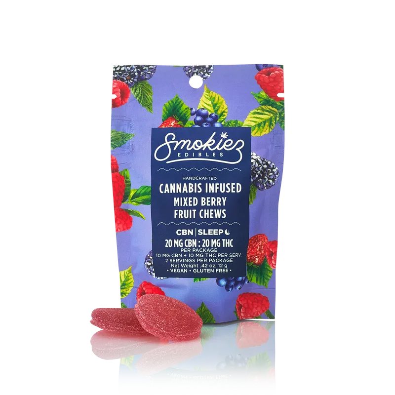Smokiez - Gummies Sweet 1:1 - Mixed Berry (I) (100mg THC/CBN)