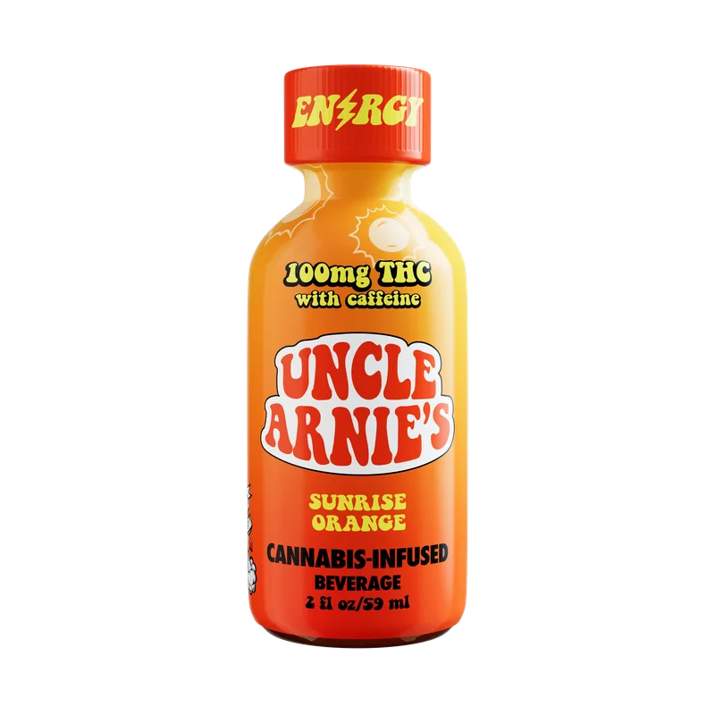 Uncle Arnie's - Cannabis Infused Beverage - Sunrise Orange (2oz) (100mg)