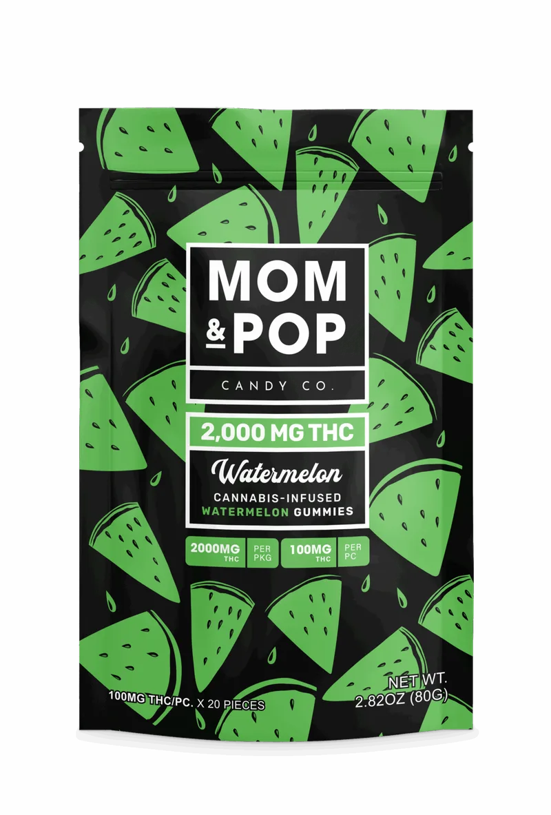 Mom & Pop - Gummies - Watermelon (H) (2000mg)