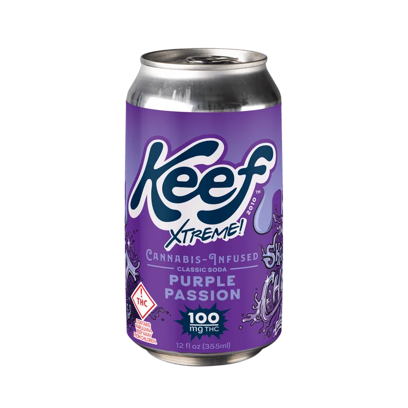 Keef 100mg - Classic Soda Purple Passion XTREME