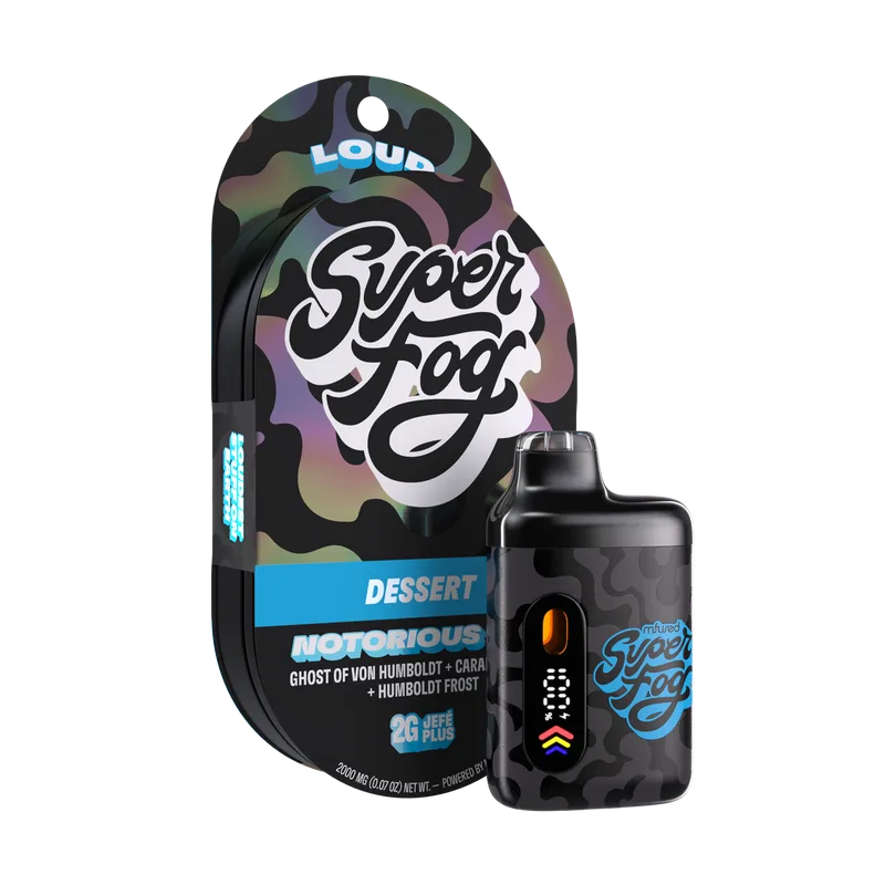 Mfused Super Fog 2g Loud Jefe XL Plus AIO Live Resin HTE - Notorious THC