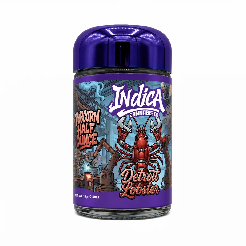 Indica Cannabis Co - Popcorn Flower - Detroit Lobster (I) (14.0g)