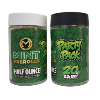 MC - Party Pack Prerolls 20pk - Black RTZ (H) (14.0g)