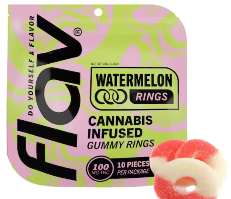 Flav - Gummies Rings - Watermelon (H) (100mg)