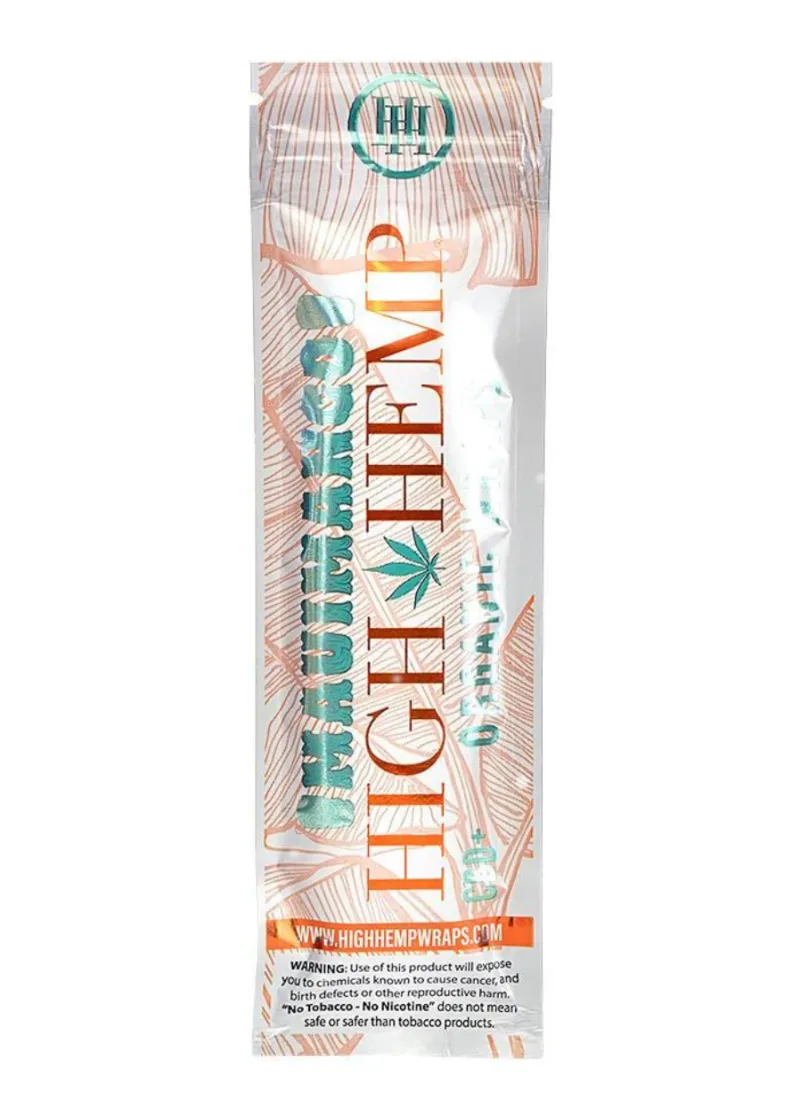 High Hemp - Organic CBD Wraps - Maui Mango (2pk)