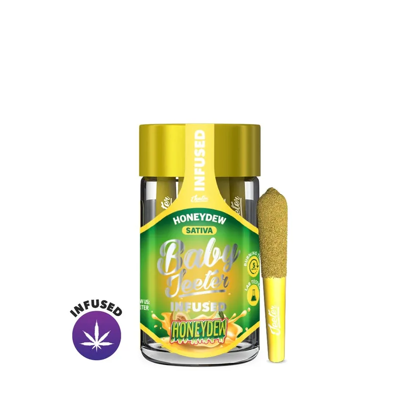 Honeydew Baby Jeeter Infused Pre-Roll 5-pack | 2.5g