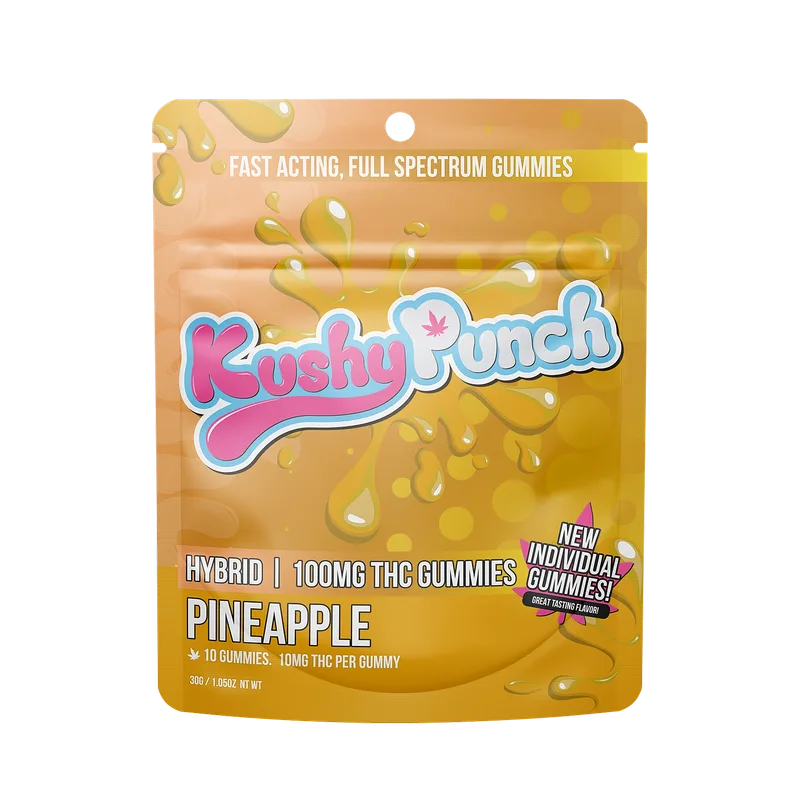 Kushy Punch 100mg - Pineapple
