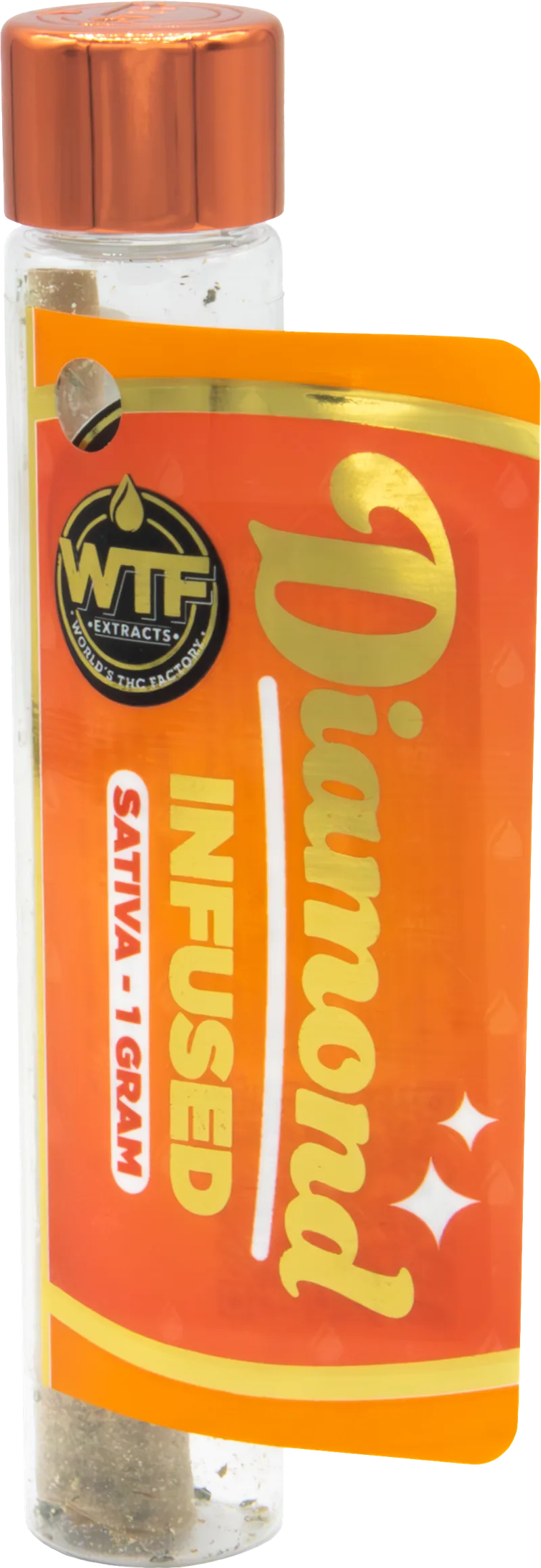 WTF - Diamond Infused Preroll - Chemdawg (S) (1.0g)