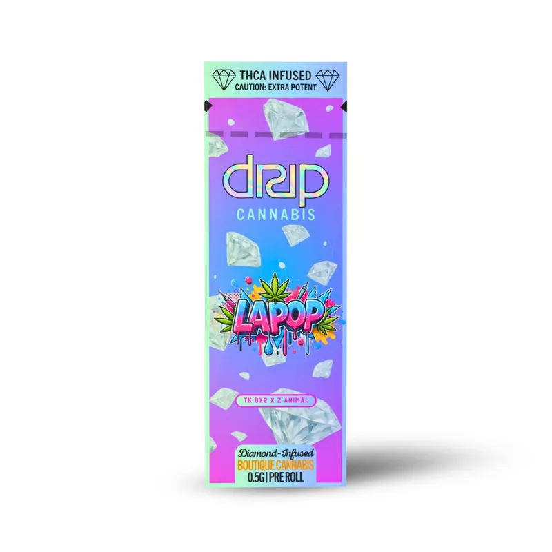 DRIP Cannabis 0.7g Infused Pre-Roll - LA Pop x Gas Face