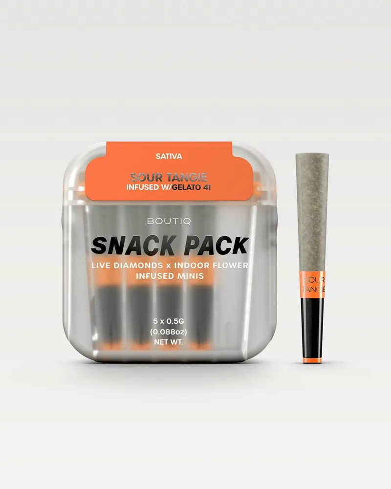 Sour Tangie x Gelato 41 Infused Pre-Roll | 5 x 0.5g
