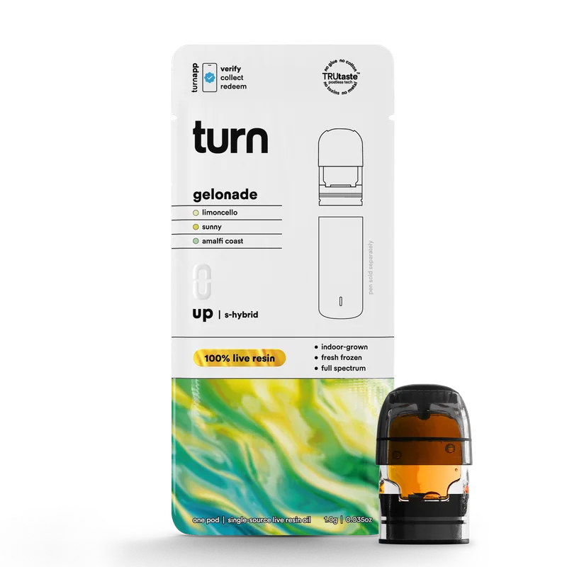 turn 1g Live Resin Pod - Gelonade
