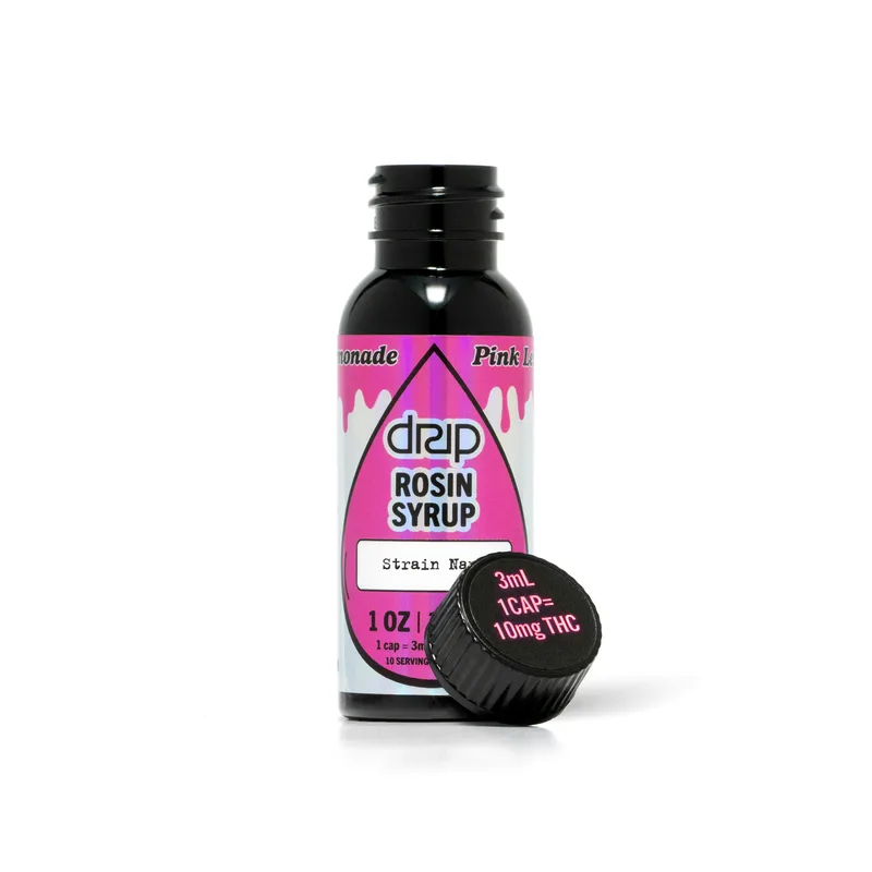 DRIP Cannabis 100mg - Pink Lemonade Syrup