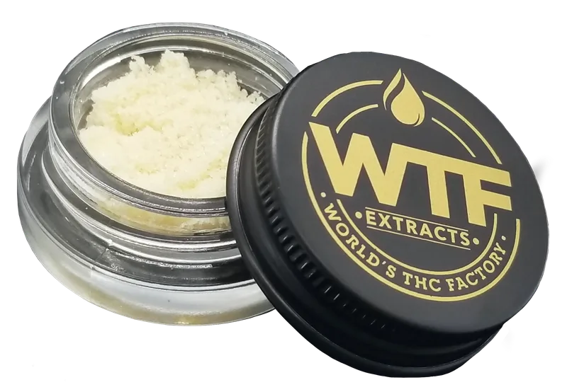 WTF Extracts 1g Cured Diamond Crystals - Hybrid Blend