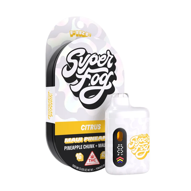 Mfused Super Fog - Fire Jefe XL Plus - AIO Liquid Diamonds - Maui Pineapple (S) (2.0g)