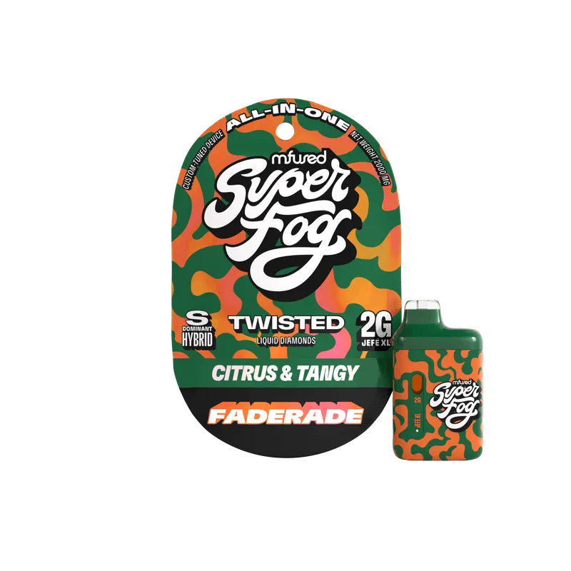 Mfused Super Fog 2g Twisted Jefe XL Plus AIO Liquid Diamonds - Faderade