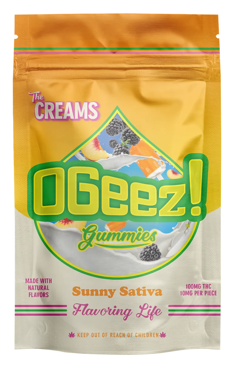 OGeez! - The Creams Gummies - Sunny Sativa (S) (100mg)