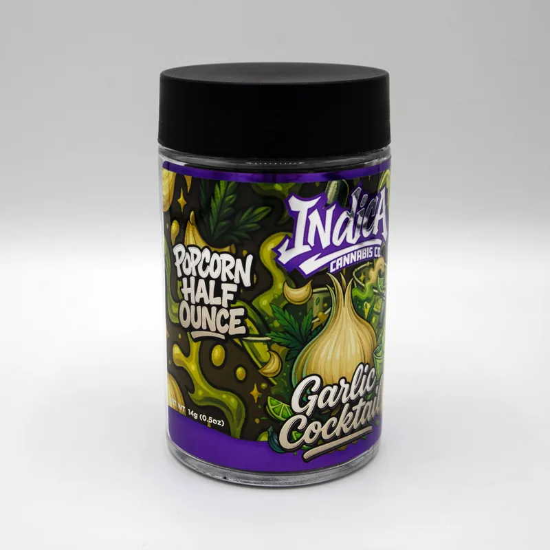 Indica Cannabis Co - Popcorn Flower - Garlic Cocktail (I) (14.0g)