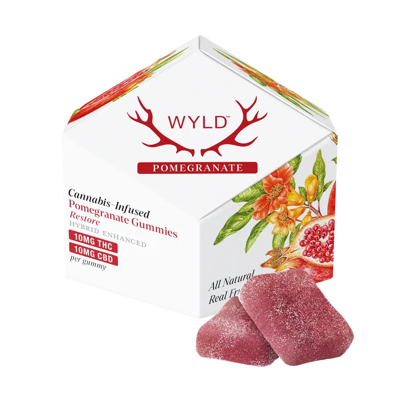 Pomegranate 1:1 THC:CBD Gummies
