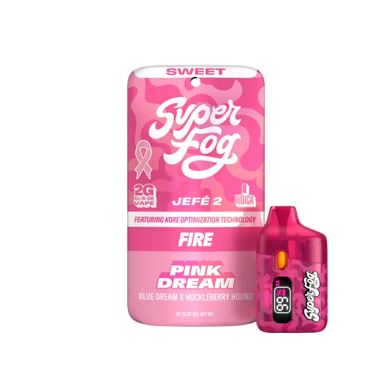 Mfused Super Fog - Fire Jefe 2 XL - AIO Liquid Diamonds - Pink Dream (H) (2.0g)