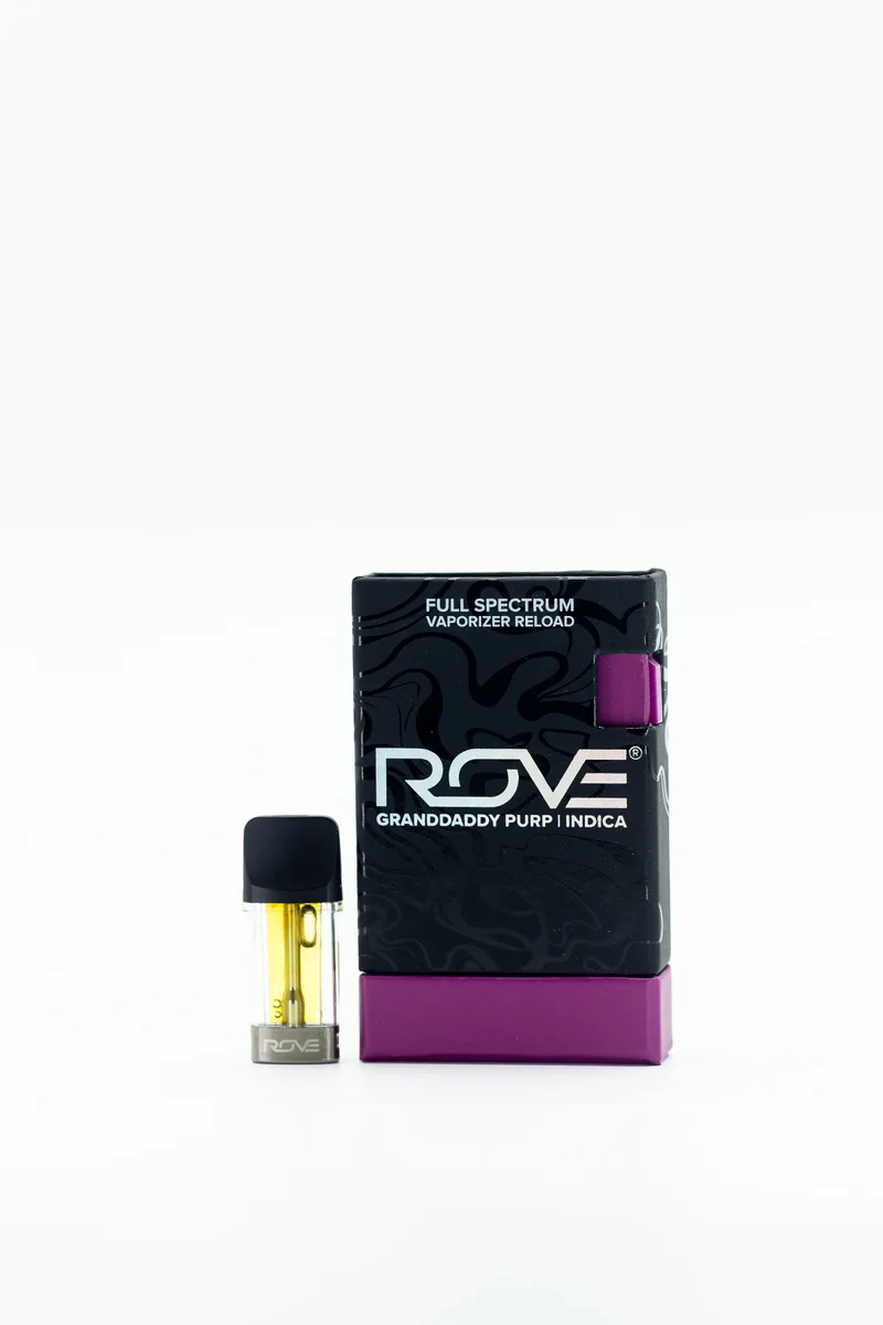 Rove 1g Live Resin Diamonds Vape Reload - Granddaddy Purp