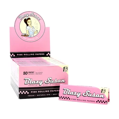 Pink 1.25" Rolling Papers - 50ct