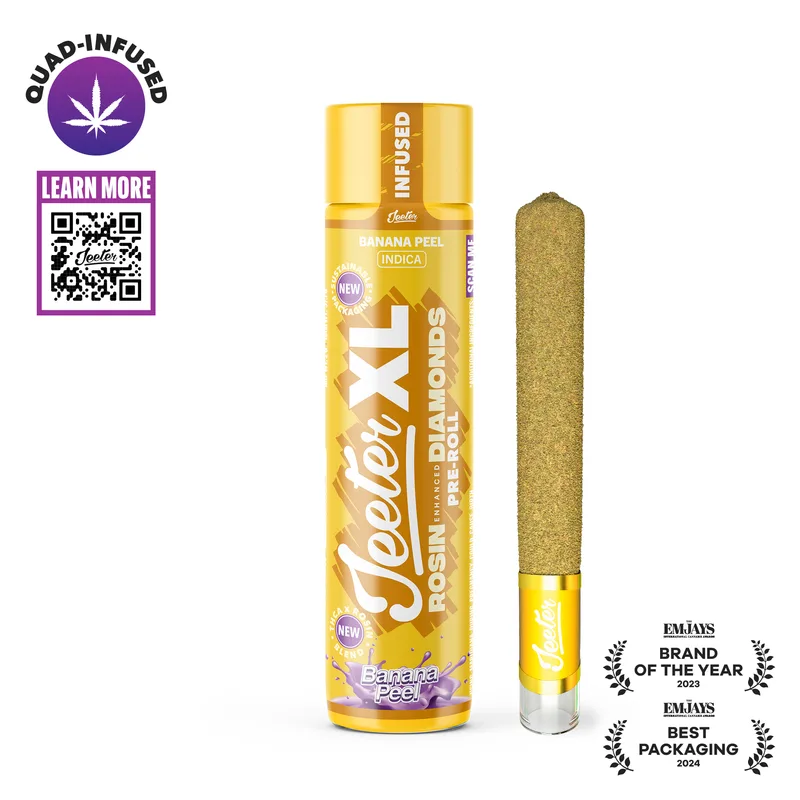Banana Peel XL Quad Infused Preroll