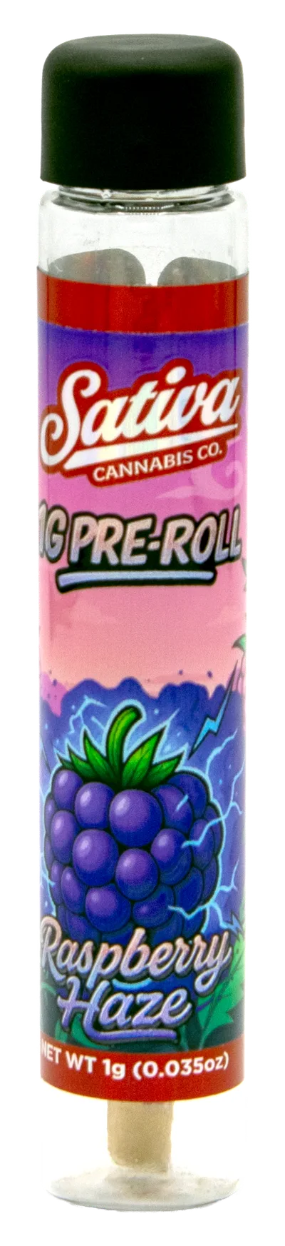 Sativa Cannabis Co - Preroll - Raspberry Haze (S) (1.0g)