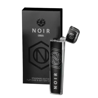 Black/Black Battery and Flip Case Combo