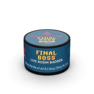 Final Boss Live Hash Rosin Badder