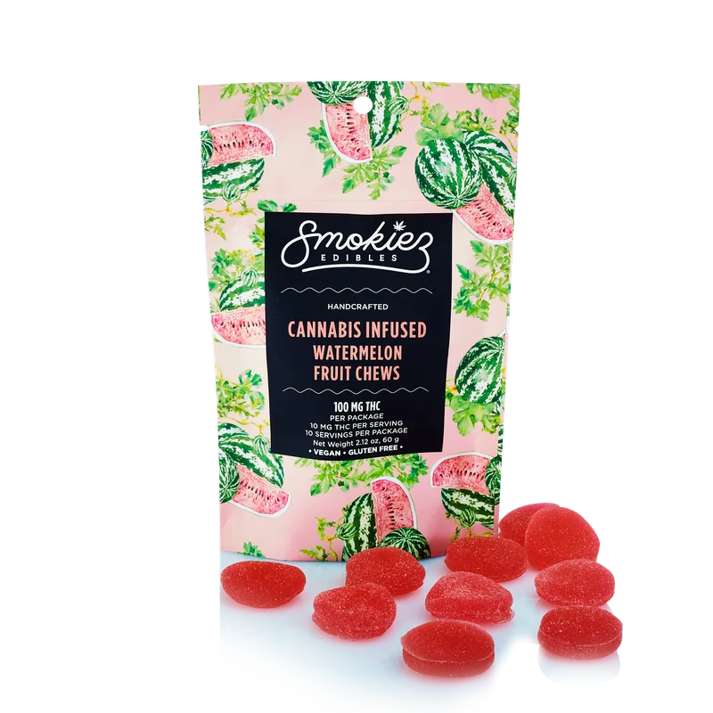 Smokiez - Gummies Sweet 1pk - Watermelon (H) (100mg)